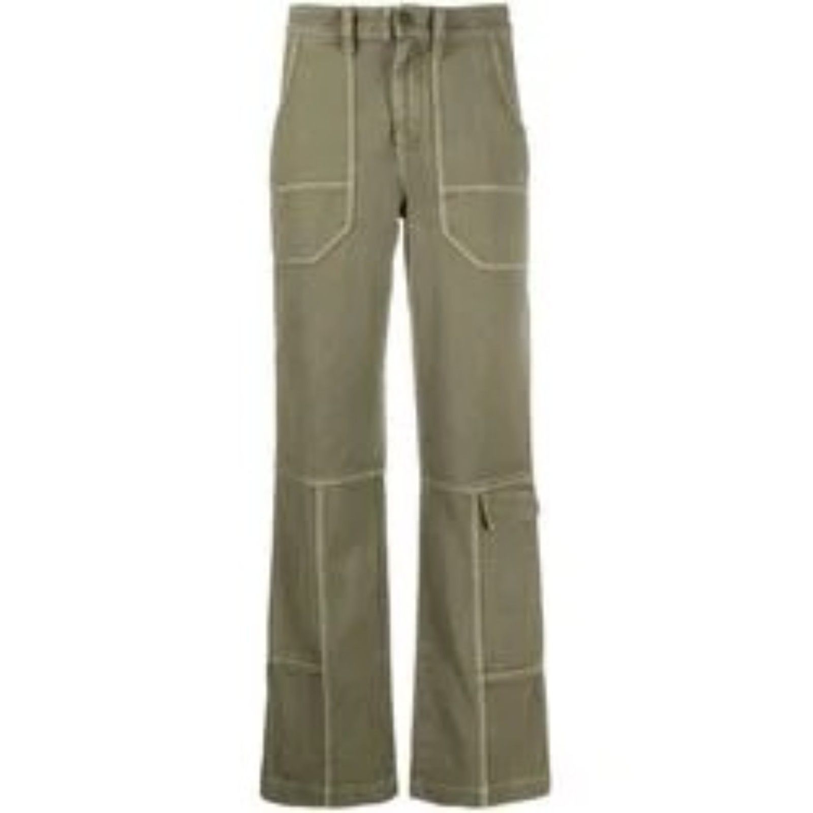 Zadig & Voltaire Pepper Trousers Cargo Pants Nwt Fr34 (Us 2) Cypress Green Khaki — image 6 of 8